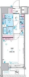 GENOVIA東神田greenveilの物件間取画像